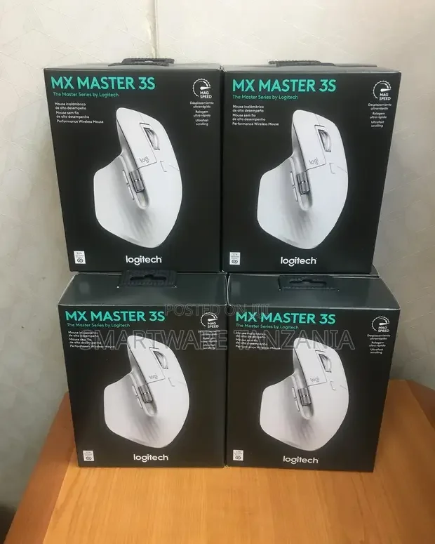 Logitech MX Master 3S Wireless Bluetooth Mouse 2.4G For PC