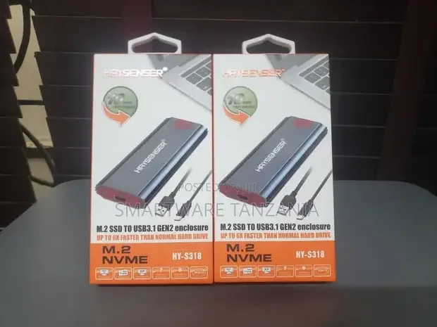 M2 Nvme SSD Enclosure 10gbps Pcie SSD Case Portable Box Usb C Usb 3.1