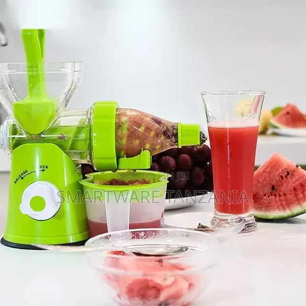 Manual Juicer, Single Auger Health Juicer Fruit Vegetable