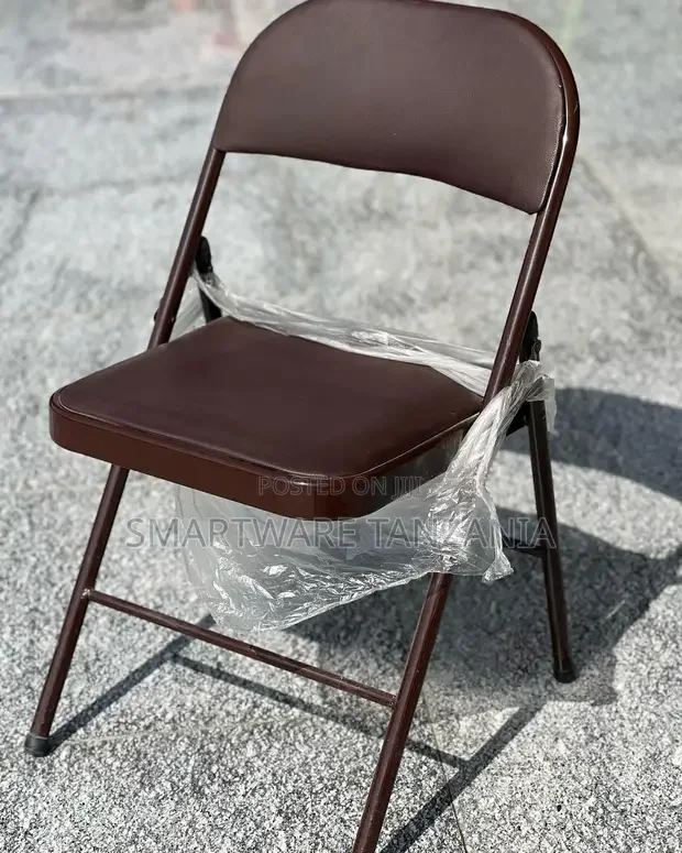 Metal Frame Chair, Foldable Chair Household, Office, Dining