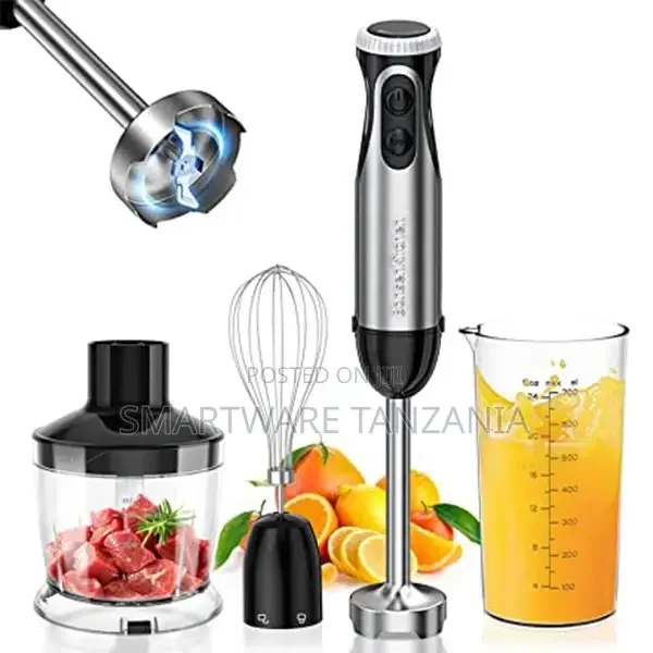 Multi-purpose Electric Hand Held Stick 4-in-1 Blender