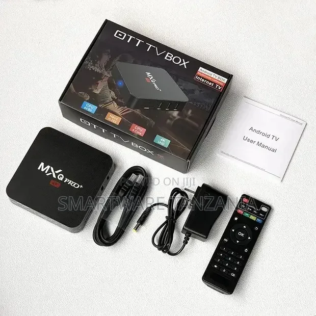 MXQ Pro Android TV Box With 2gb Ram 16gb Rom 64bit