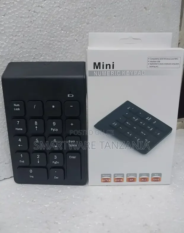 Number Numpad With 2.4g USB Receiver Laptop, Notebook, PC