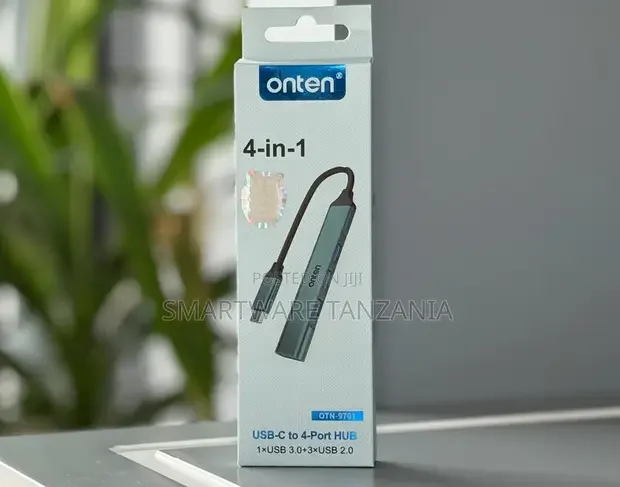 Onten Otn-9701 Type-c 4-in-1 Hub 1x Usb 3.0 And 3x Usb 2.0