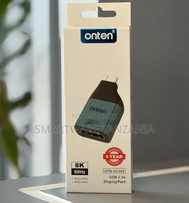 Onten Otn-uc103 Usb-c To Displayport Adapter 60hz