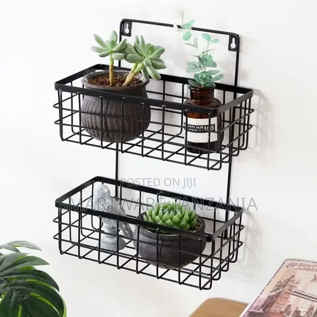Organize Hanging Baskets, Wall Art Style Wire Baskets