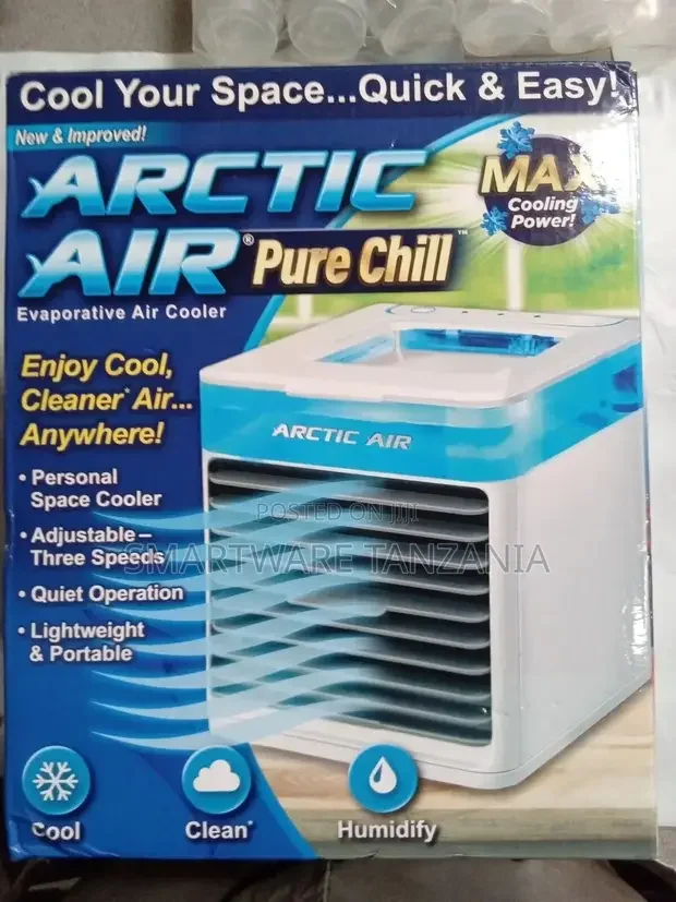 Personal Air Conditioner, Small Air Cooler, 3 Speeds, Quiet