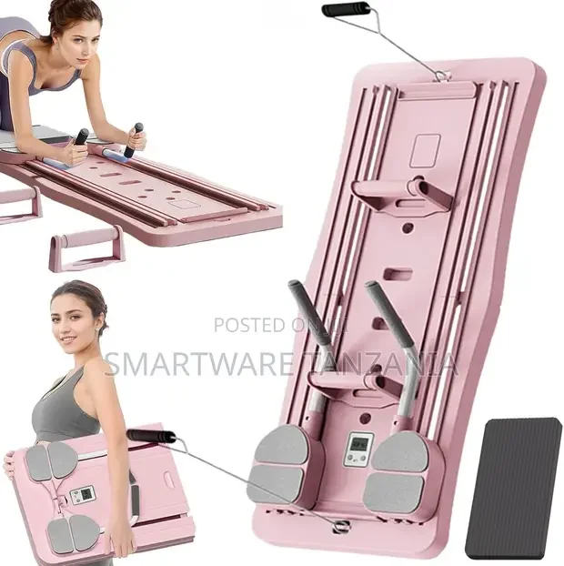 Pilates Board, Abdominal Board, Foldable Pilates Home Office Workout