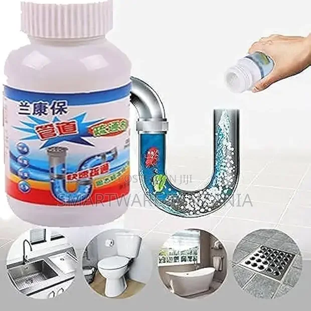 Pipe Block Remover Instant Action  Drain Cleaner Powder