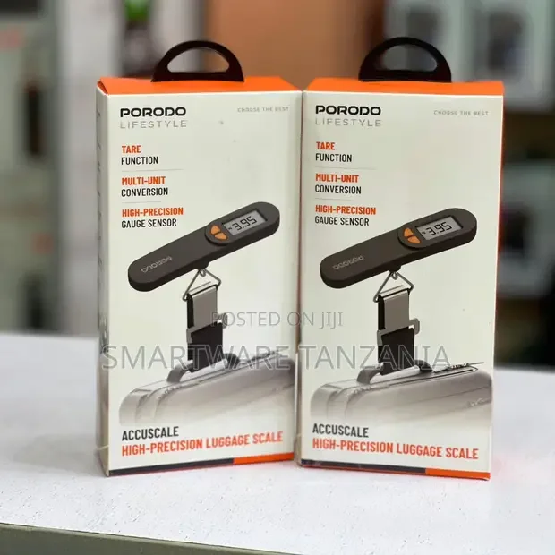 Porodo Lifestyle Accuscale High-Precision Luggage Scale With 50kg Load