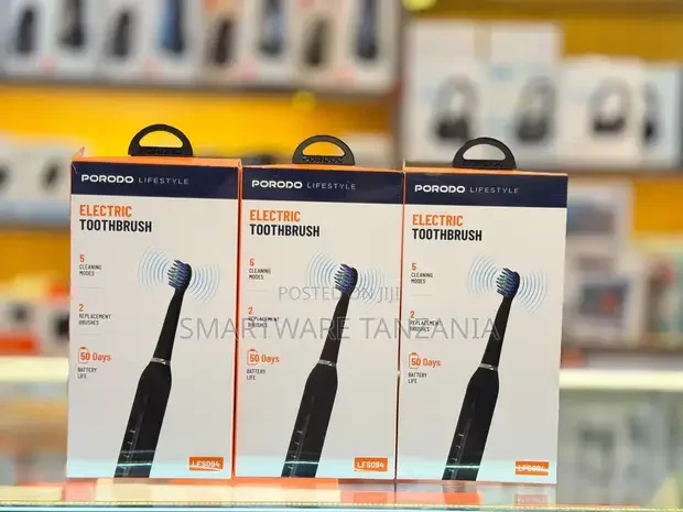 Porodo Lifestyle Electric Toothbrush  5 Modes 50-Day Battery