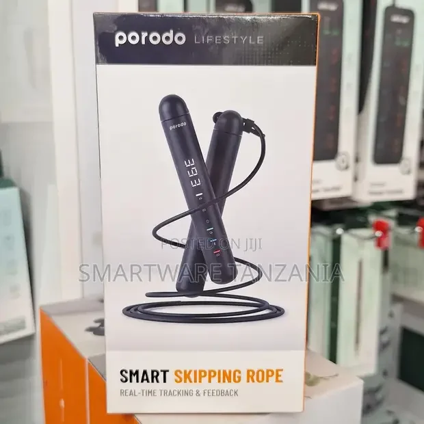 Porodo Lifestyle Smart Skipping Rope Real-Time Tracking and Feedback