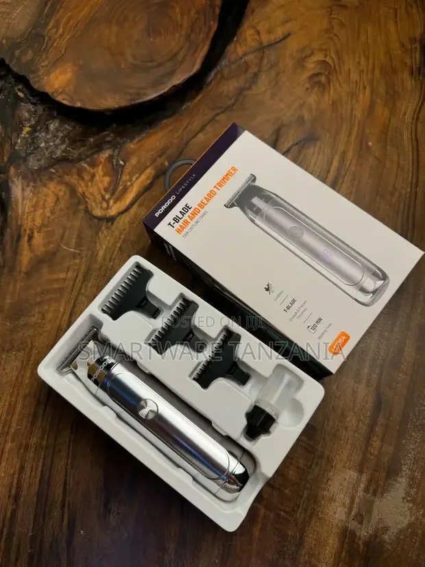 Porodo T-Blade Hair Beard Trimmer  Cordless Precision