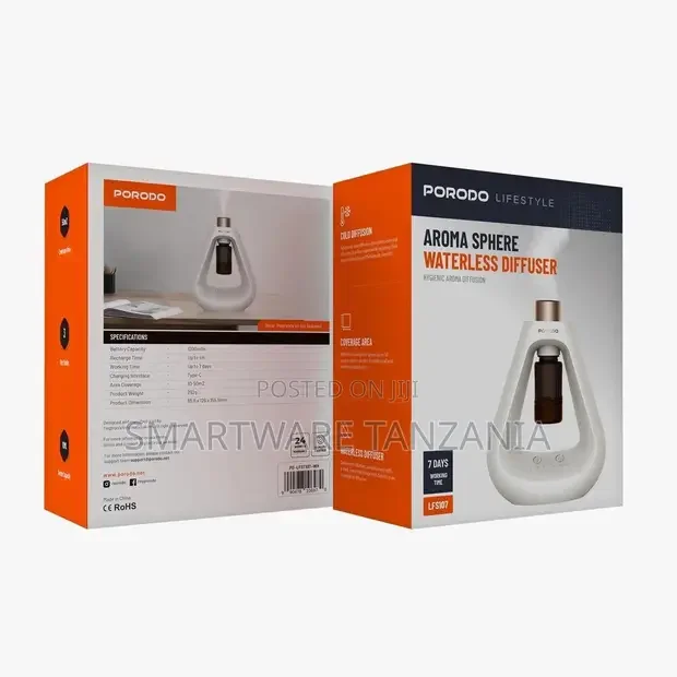Porodo Waterless Diffuser  Hygienic Aroma Diffusion  Cold Diffusion