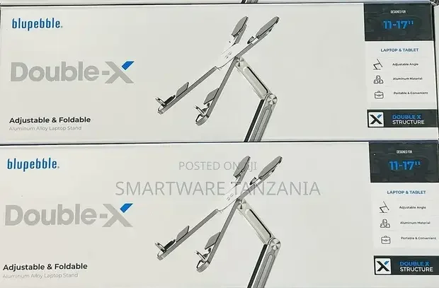 Portable Monitor Stand for Desk, Adjustable Laptop Riser