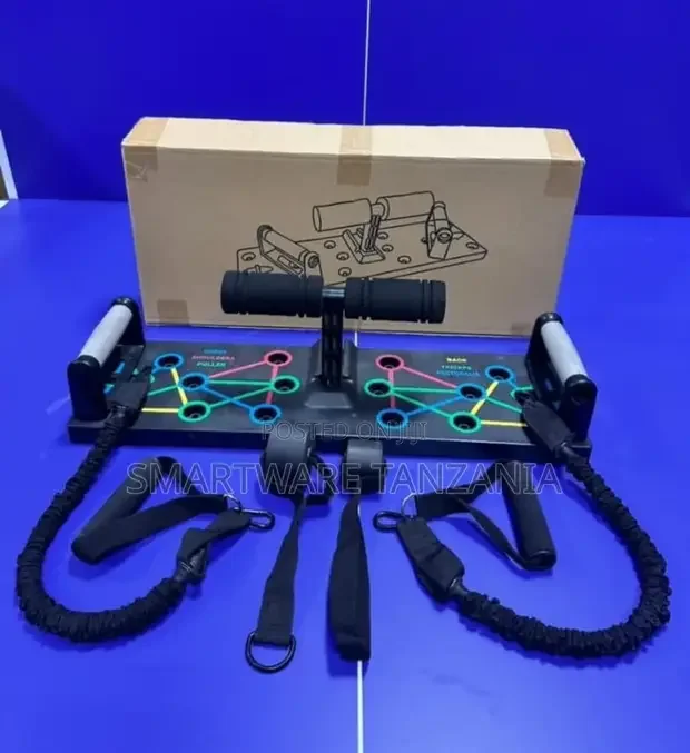 Push-up Board System With Full Band And Handle Accessory