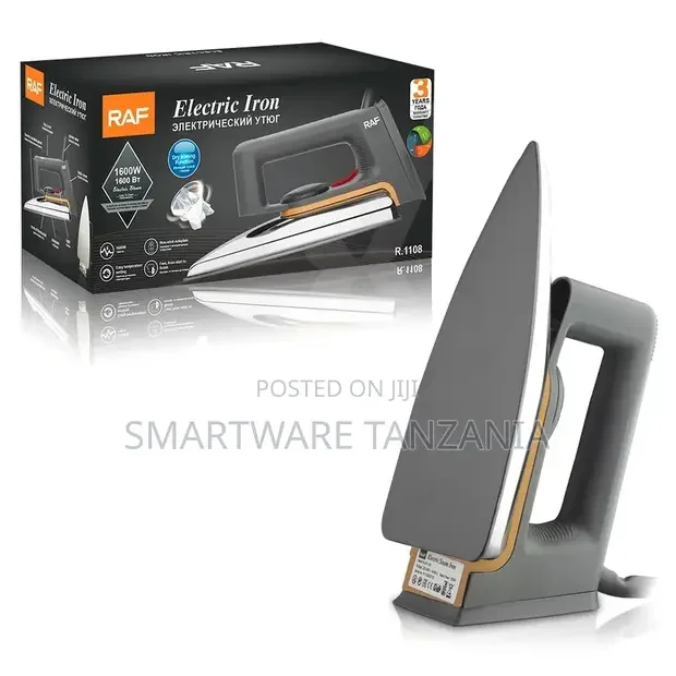 Quality Dry Iron Box With Titanium Non-stick Soleplate