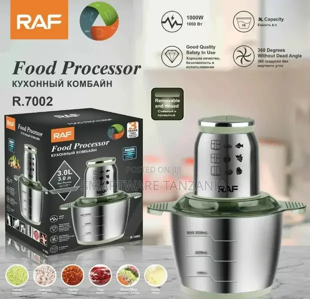 RAF Electric Food Chopper, Meat Grinders Blender Processor