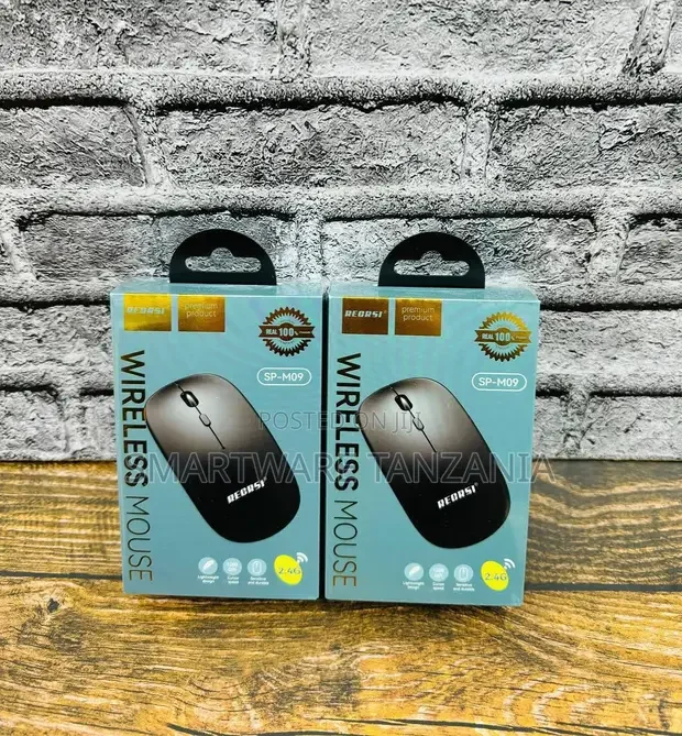 Reorsi Sp-m09 Wireless Mouse 2.4g 1200 Dpi Slim Black
