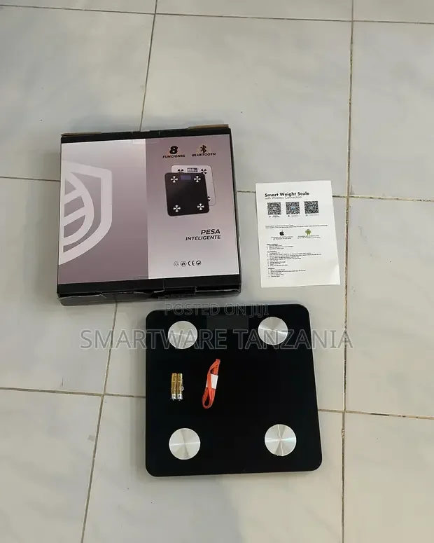 Smart Digital Bathroom Weighing Scale With Body Fat Weight