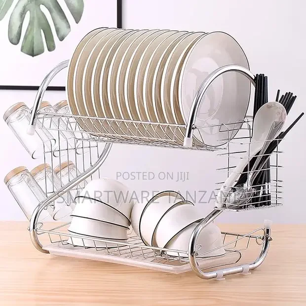 Stainless Steel Dish Stand For Kitchen Plate Stand