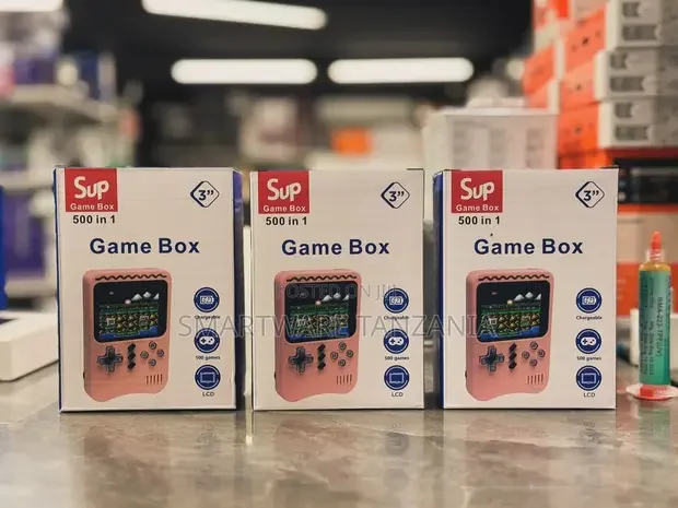 Sup Game Box 500 Rechargeable Handheld Video Game Console