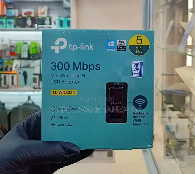 Tp-link 300mbps Mini Wireless N Usb Adapter - Tl-wn823n