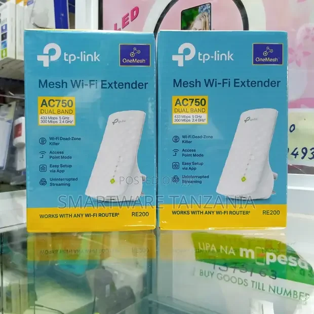 Tp-link AC750 Dual Band Wi-fi Range Extender Booster