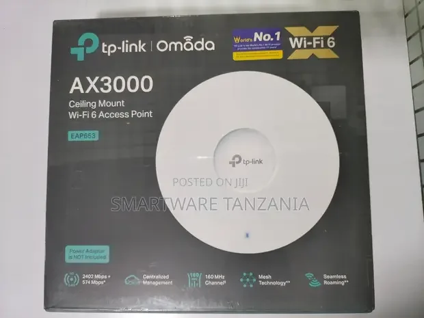 Tp-Link Omada Eap653 Ax3000 Ceiling Mount Wi-Fi 6 Ap