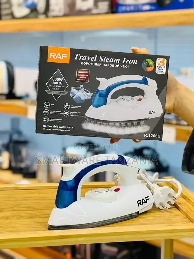 Travel Iron, 800W Mini Portable Folding Handle Handheld Steam
