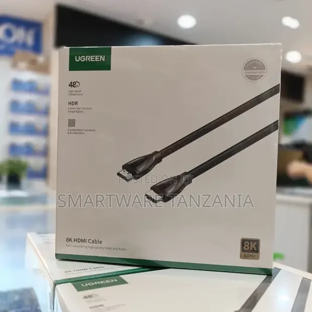 Ugreen Hdmi Cable 60hz Ultra Hd HDR Braided High-Speed Wire