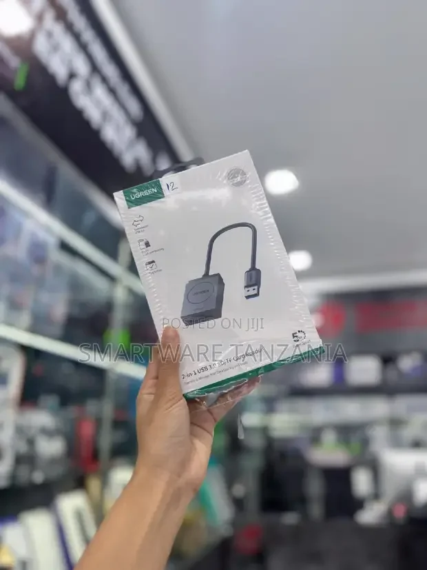 Ugreen Sd Card Reader Usb 3.0 to Sd Tf 2-in-1 Card Adapter Dual Slots