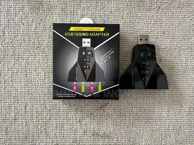 Usb 7.1 Channel Virtual Surround Sound Adapter External Card