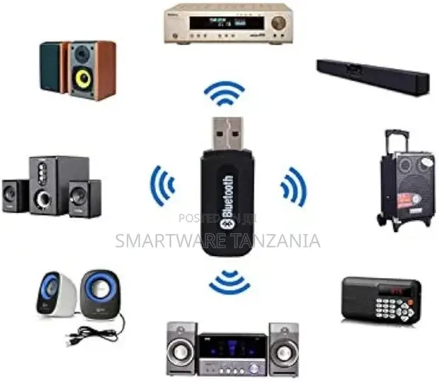 USB Bluetooth Audio Receiver 3.5mm Music Adapter Dongle