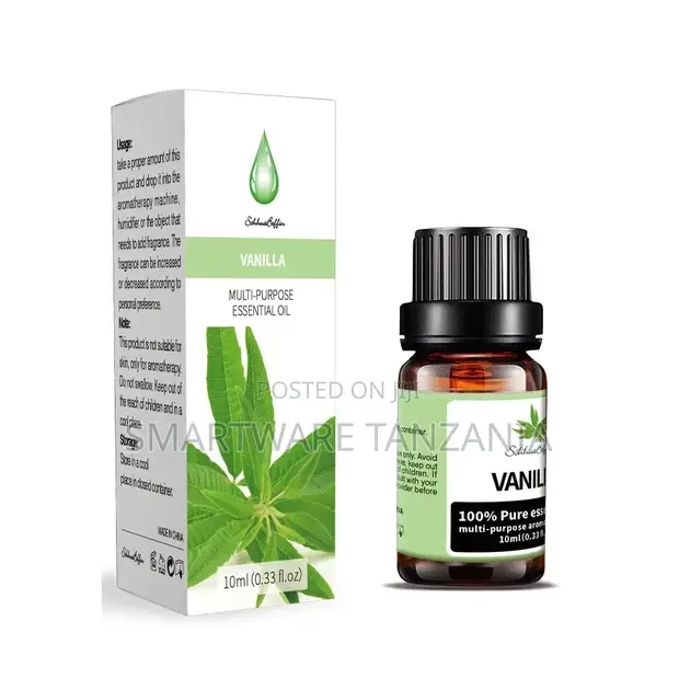 Vanilla 10ml Essential Oil for Diffuser, 100% Natural Pure