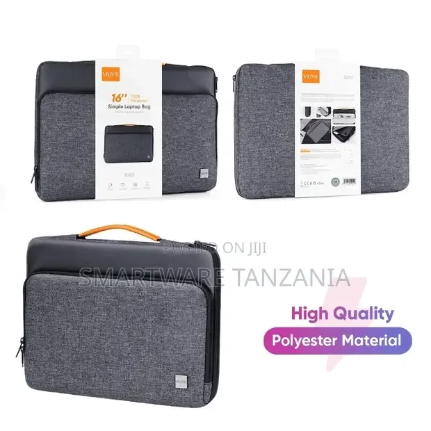 Vidvie Waterproof Business Laptop Bag for 14-16 Inch Large Notebooks
