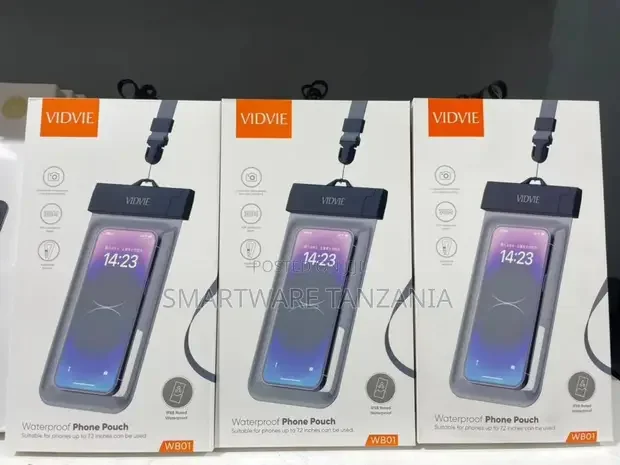 Vidvie Waterproof Phone Pouch Ipx8 Underwater Case Up To 7.2 Inch