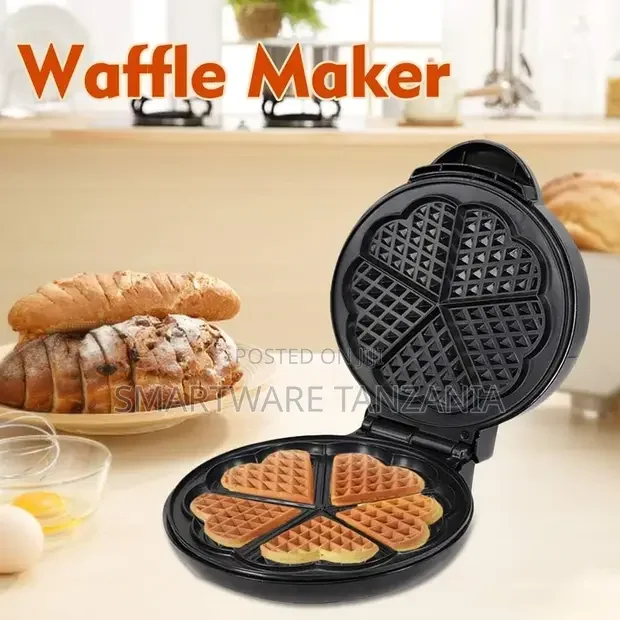 Waffle Iron, Belgian Waffle, Mini Sandwich Toaster Maker
