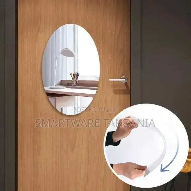 Wall Mirror Stickers Unbreakable Plastic Wall Mirror
