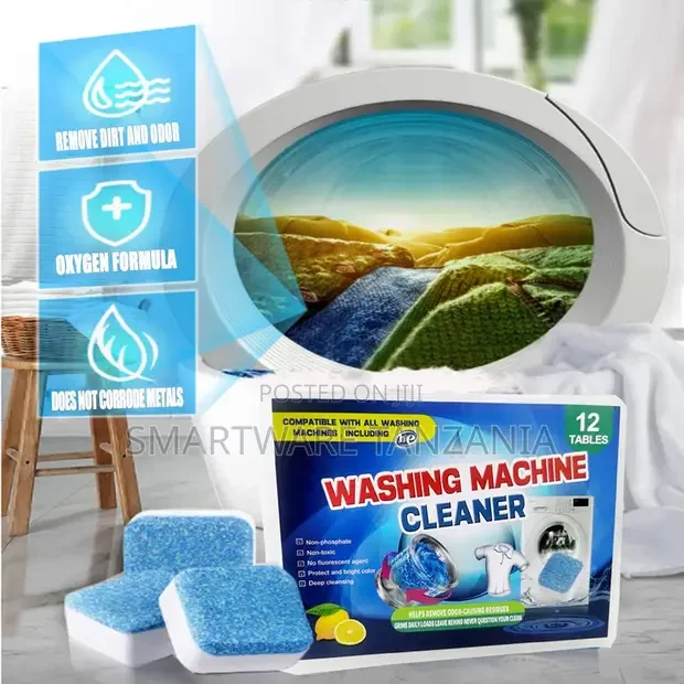 Washing Machine Cleaner Tablets Deodorizing Stain Removal