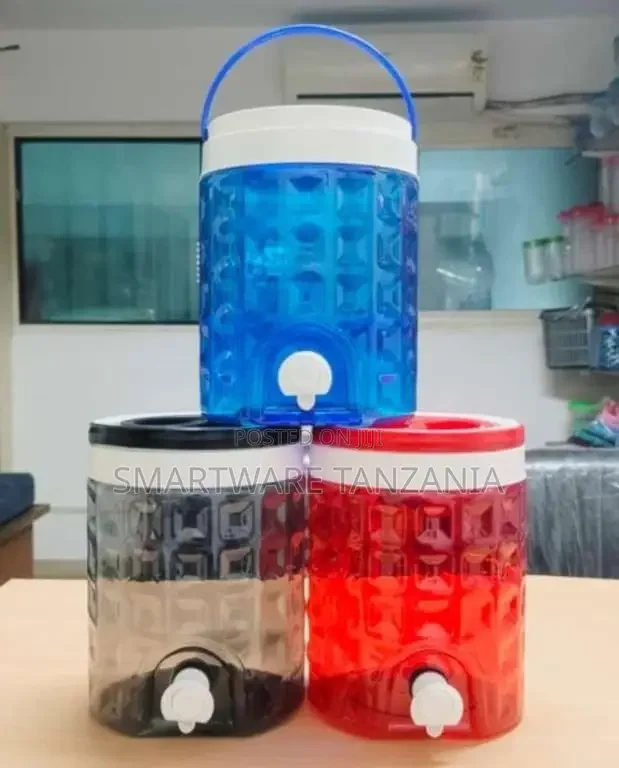 Water Dispenser Can  Jug With Tap  Water Storage Container