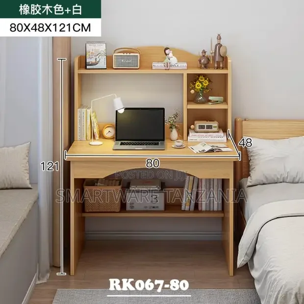 Wood Table With Storage-ideal For Gaming And Work-furniture