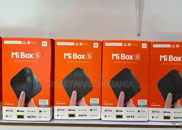 Xiaomi Mi Box S HDR Android TV Remote Google Assistant