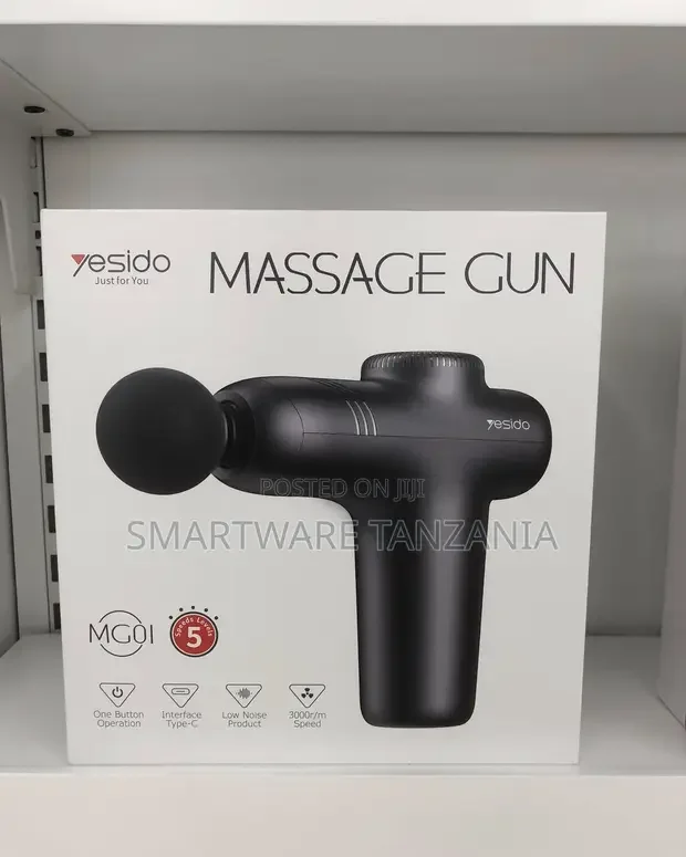 Yesido Mg01 Compact Percussion Massage Gun With 5 Speed Levels
