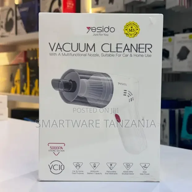 Yesido Vc10 Portable Handheld Vacuum Cleaner for Car and Home